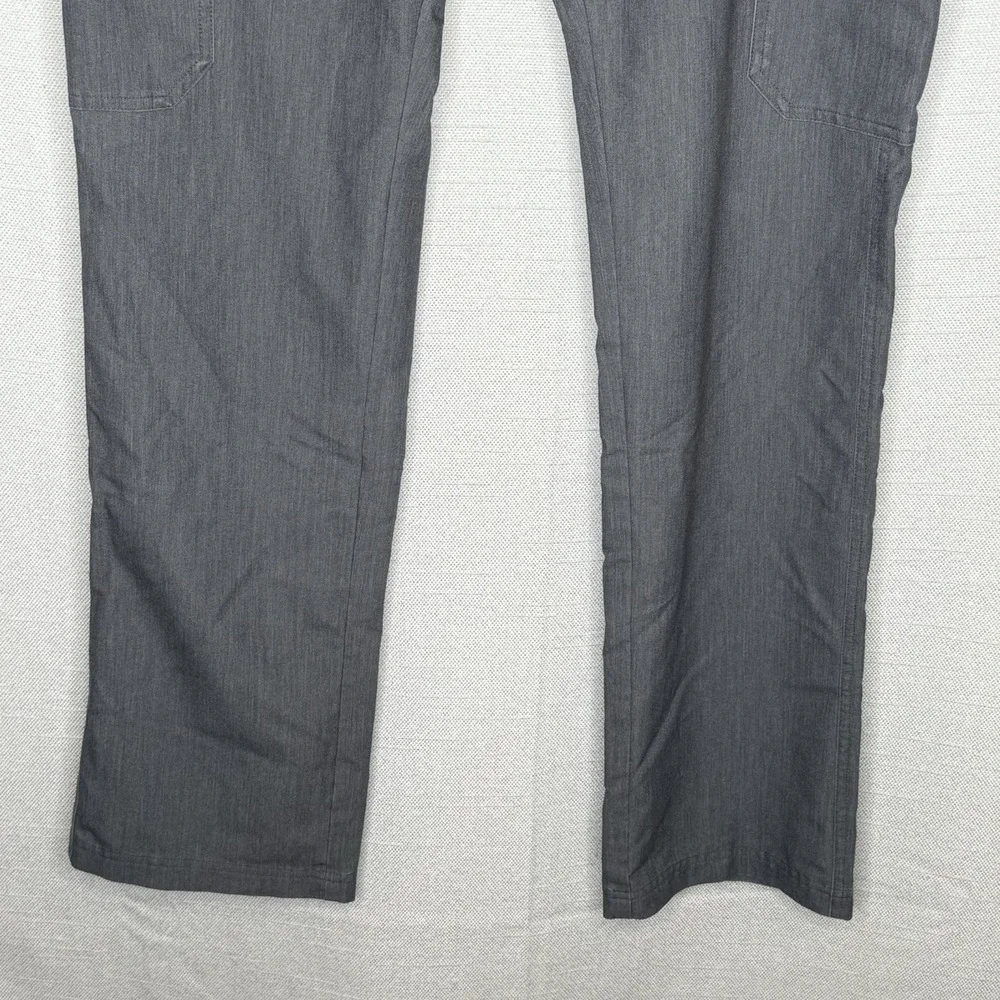 Figs Pants Mens L Graphite‎ Gray Cairo Cargo Scrub Zip Fly TM3001T Medical B